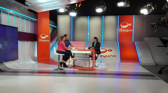 Kenny Ossa, presidente CNTI, durante el programa “El Desayuno” transmitido por VTV
