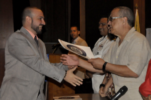 El acto de entrega de certificados se realizó en el auditorio A.J. Castillo del Mppeuct