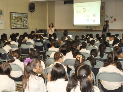 Esta actividad forma parte de un ciclo que estará visitando otras escuelas