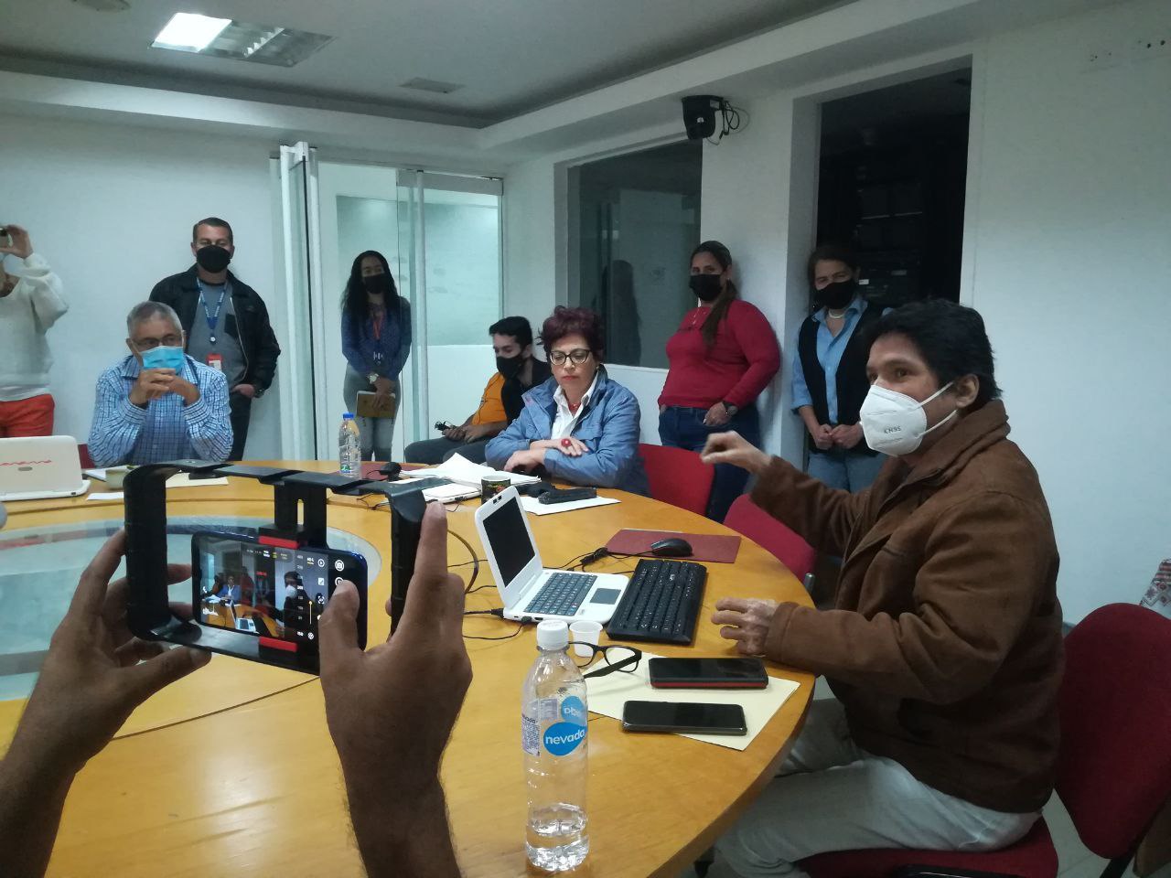 Carlos Parra en Industrias Canaima