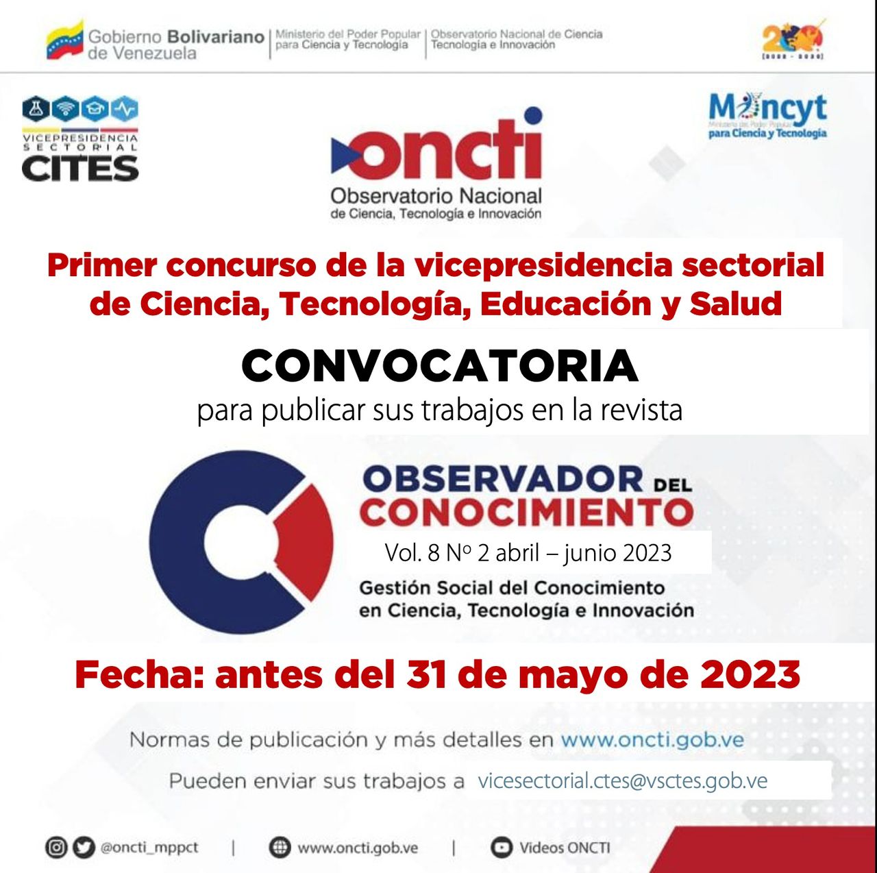 Concurso ONCTI